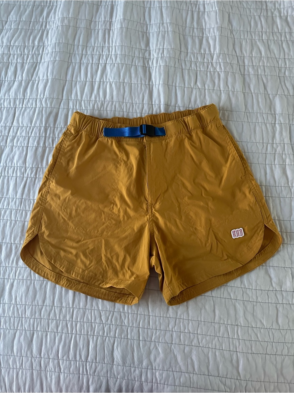 Topo Designs River Shorts in Mustard Gold Shorts Small